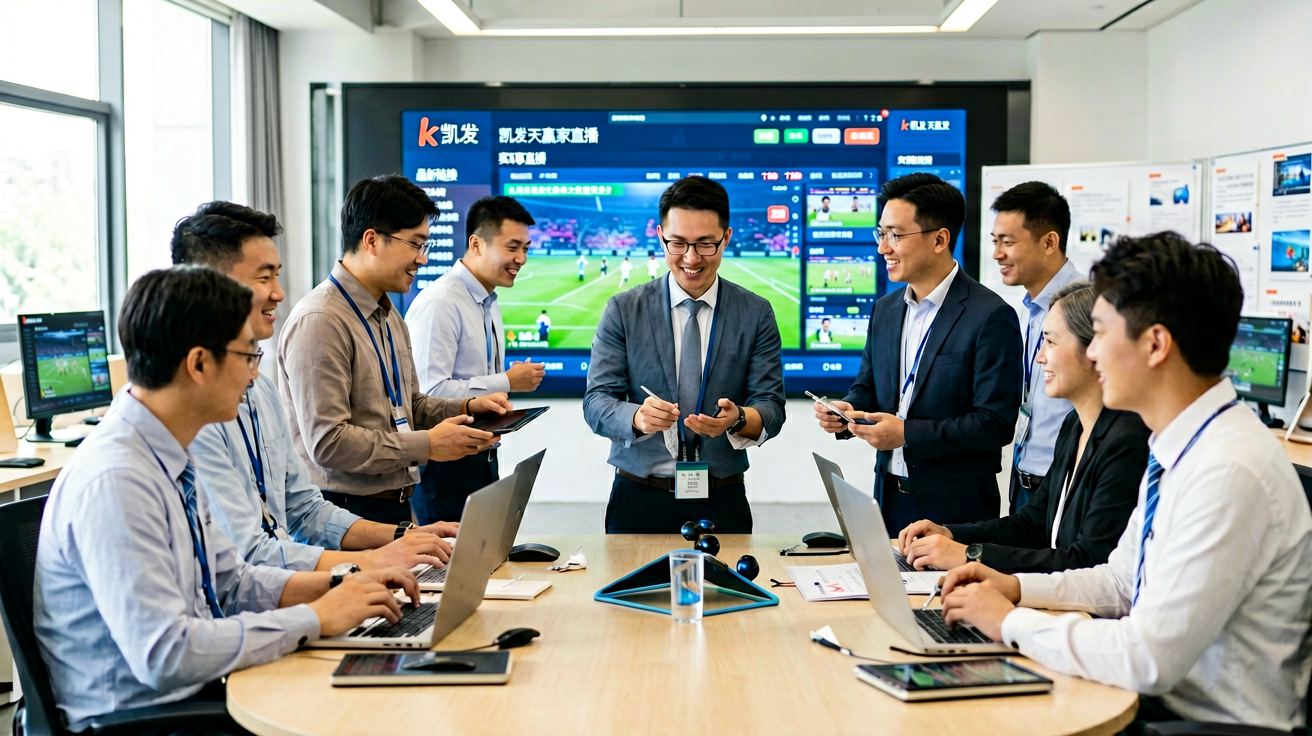 体育数字平台展示多场赛事数据与直播画面